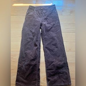 H&M Divided Women’s Corduroy Wide-Leg Pants